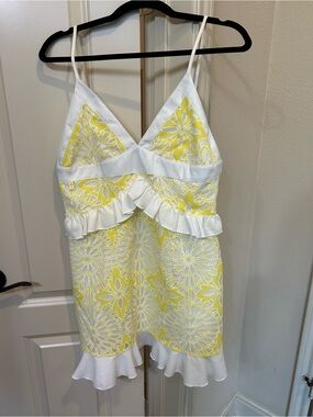 Gianni Bini White Spaghetti-Strap Slip Dress